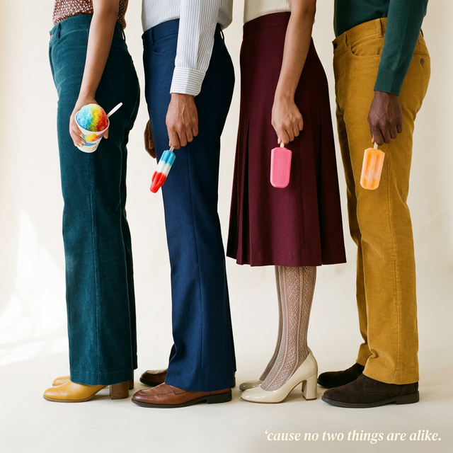 Playful 70s Because no two things are alike - Diverse Profile